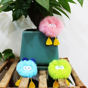 Wsnbwye <span class=keywords><strong>Porte</strong></span>-clés Cadeau Mignon, pour Sublimation <span class=keywords><strong>DIY</strong></span>, avec <span class=keywords><strong>Pompon</strong></span> Lettre et Boules en Peluche 3D, style Bonnets d'Hiver, Vente en Gros - Product Image 6