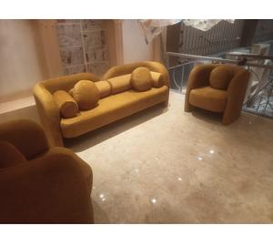 Juego de sofás de lujo para sala de estar, muebles elegantes, cómodos y duraderos para interiores de casas modernas - Product Image 4