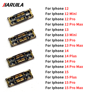 Connecteur FPC de <span class=keywords><strong>batterie</strong></span> pour <span class=keywords><strong>iPhone</strong></span> 15 14 <span class=keywords><strong>13</strong></span> 12 <span class=keywords><strong>Pro</strong></span> Max 12 <span class=keywords><strong>13</strong></span> Mini 14 15 Plus, connecteur FPC de chargeur sur carte flexible, pièces de câble flexible - Product Image 4