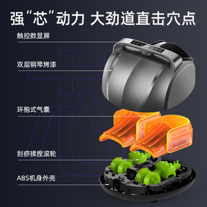 Electric <b>Foot</b> <b>Massager</b> With Airbags Full Coverage Roller Hot Compress Kneading For <b>Foot</b> And Leg Massage - Product Image 4