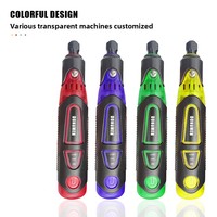 Stylo graveur rechargeable à trois vitesses avec pointe en acier tungstène, outil de polissage, de découpe, de perçage et de décodage, modèle 1 - Vente Flash