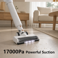 Aspirateur sans fil léger avec station de nettoyage, autonomie maximale de 35 minutes, avec divers accessoires pour de nombreux environnements