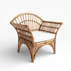 Handmade Handwoven Rattan Lounge <b>Chair</b> Natural <b>Wicker</b> Relax <b>Chair</b> <b>Indoor</b> Outdoor Living Room Resort Hotel Furniture - Product Image 1