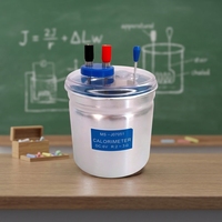 Calorimètre électrique en aluminium à structure séparée complète, instrument de mesure de la capacité thermique spécifique, équipement de laboratoire de physique