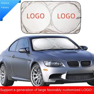 Parasole <span class=keywords><strong>auto</strong></span> parasole estivo parasole con isolamento termico argento nastro materiale protezione tenda solare - Product Image 6