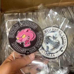 Premium Custom Designed Cross Style Silk Screen Printed Paper Car Air Freshener Business <b>Gift</b> Multiple Scents for Holiday - Product Image 2