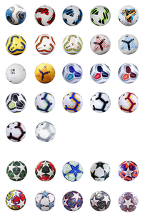 Ballon de football tendance en cuir de haute qualité, taille 5, thermocollé, ballon de match - Product Image 4