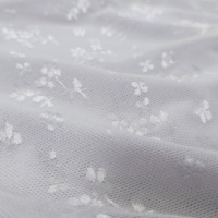 Tissu brodé en dentelle de haute qualité 88% Nylon 12% Spandex pour vêtements et accessoires
