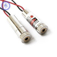 Focalisable 650nm 30mW DC3-5V Ligne Rouge Diode Laser Module
