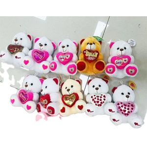 Oso de peluche con corazon de peluche y escritura de <span class=keywords><strong>amor</strong></span> - Product Image 2