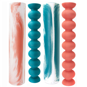 Fabriqué en Chine Logo personnalisé imprimé Studio de yoga Exercice à domicile Libération des maux de dos Mousse de massage fitness Ensemble de rouleaux 2 en 1 - Product Image 1