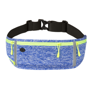 वाटरप्रूफ एंटी-चोरी आउटडोर कमर बैग खेल जिपर बंद फेनी पैक के साथ लोगो बाम जेब चलाने वाले फोन कमर बेल्ट पैक - Product Image 4