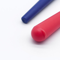 Tube conique hermétique en PP de 17*120mm avec logo personnalisé, résistant aux enfants, pour le rangement de médicaments et de rouges à lèvres