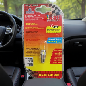 Bombilla LED redonda T10 6SMD 5630 para iluminación interior de coche 12V blanca - Product Image 3