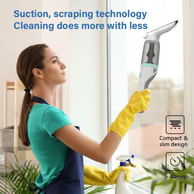 New Design Handheld Car Window Vacuum Cleaner Dry Function with USB Battery Power Source Bagless Installation