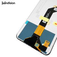 Écran LCD de téléphone portable Pandision pour INFINIX HOT 20i 6,6 pouces, écran haute luminosité de remplacement, garantie 1 an