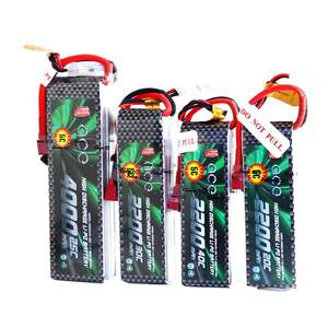 Batería Gens 2S 7.4V 800mAh 1300mAh 1800mAh 2200mAh 4000mAh con Conector T/XT60 para Dron RC - Product Image 1