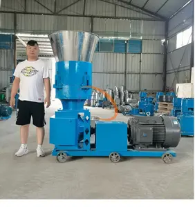 Industriële Pluimvee Biomassa Brandstof Granulator Kippenvoer Pellet Machine Hoge Efficiëntie Zaagsel Granulator