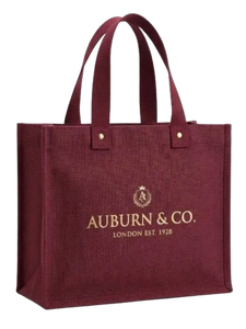 Sacs cadeaux en jute avec poignées confortables et construction en tissu durable pour cadeaux de mariage, produits de boutique, articles d'entreprise - Product Image 2
