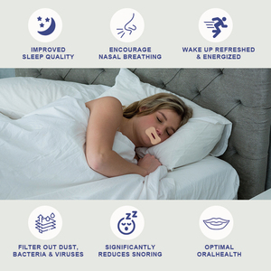 Bản vá đóng cửa tùy chỉnh độc quyền, thở mũi được đào tạo khoa học, làm cho ngáy trở thành một điều của Quá Khứ - Product Image 2