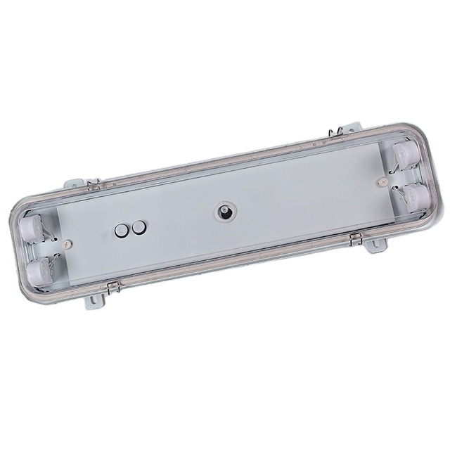 IP56 Watertight Steel Marine LED Lights with Emergency Function 85-265V 2x8W for Deck Use