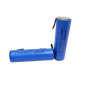 <span class=keywords><strong>14500</strong></span> batterie rechargeable 3.7v 1000mAh Li-Ion AA pour l'électronique domestique et les jouets Batteries cylindriques au lithium-ion - Product Image 2