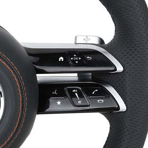Volante Deportivo de Fibra de Carbono JIANSHAN para <span class=keywords><strong>Mercedes</strong></span>-Benz W204/W221/W177/W212/W222/W213/W205/W211/W176/W166/X166/W167 50mm - Product Image 4