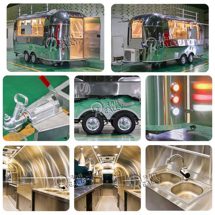 OEM Mobile Pizza Food Truck OEM Concession Pizza Food Van Trailer With ...