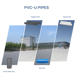 Tubería de PVC-U SCH40 Estándar Americano de 1/2" a 12" para Transporte de Agua - Product Image 6