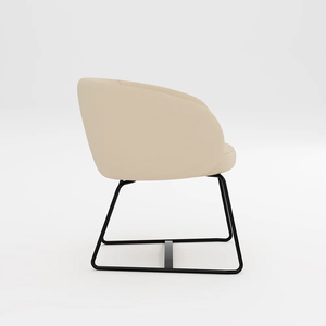 เก้าอี้รับประทานอาหารขาตั้งสามขาสีดำทำจากสแตนเลสแบบเดี่ยวสำหรับสำนักงานพร้อมห้องรับรองผ้าสำหรับโรงแรม - Product Image 6