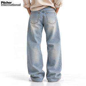Custom <b>mens</b> five pocket <b>jeans</b> Wholesale <b>mens</b> five pocket <b>jeans</b> Denim <b>jeans</b> Cotton Denim Low MOQ Private Label - Product Image 4