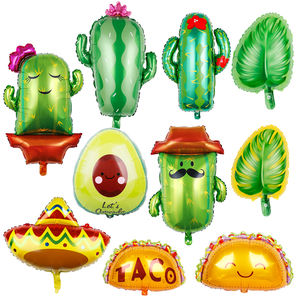 <span class=keywords><strong>Globos</strong></span> <span class=keywords><strong>de</strong></span> fiesta tropicales hawaianos, decoración <span class=keywords><strong>de</strong></span> papel <span class=keywords><strong>de</strong></span> aluminio <span class=keywords><strong>de</strong></span> Cactus, fotografía <span class=keywords><strong>de</strong></span> playa <span class=keywords><strong>de</strong></span> verano - Product Image 1