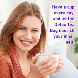 Bolsitas de Té Detox Personalizadas con Extractos de Cardo Mariano y Ginseng, Mejoran la Digestión, Aumentan la Inmunidad, Té Herbal Natural - Product Image 5