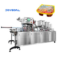 Ligne de production automatique de remplissage et de scellage de gobelets à glaçons, fabricant de machines d'emballage de glaçons en gobelets en Chine