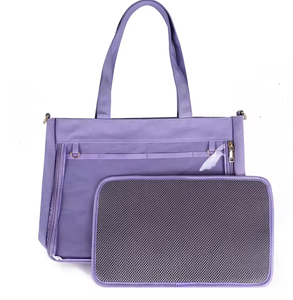 Custom designed reusable large canvas leisure shopping inspiration bag - Product Image 3