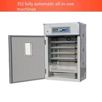 Nouvel incubateur intelligent entièrement automatique de grande capacité en alliage d'aluminium 220V pour œufs de poulet, de canard, d'oie et petits poulets domestiques