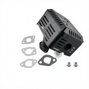 Silenciador para Motor de Gasolina 168F/170F GX160 200 6.5HP, Kit de Juntas de Escape sin Dirección, Sistemas de Escape Tuning - Product Image 5