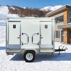 Remolque de Baño Portátil Moderno de Alta Calidad a Precio Económico, Remolque de Baño Móvil para Exteriores, Remolque de Baño Público - Product Image 1