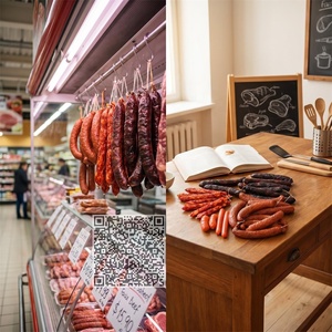 Modèle de <span class=keywords><strong>saucisse</strong></span> hyper réaliste professionnel pour accessoires de cinéma, merchandising visuel, décoration alimentaire artificielle haute fidélité - Product Image 5