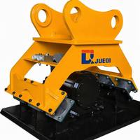Compacteur à plaques pour excavatrices en gros pour concessionnaires d'équipements