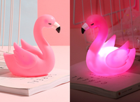 Veilleuse LED PVC de chevet créative pour enfants, lampe de nuit pour le salon et les chambres à coucher et la décoration de la maison