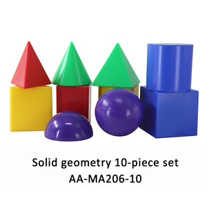 El área de superficie de material didáctico de matemáticas para niños de escuela <span class=keywords><strong>primaria</strong></span> se puede expandir Cubo de geometría Geometría sólida Modelo de conjunto de 12 piezas - Product Image 3