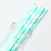 Disposable Printed Paper Straws