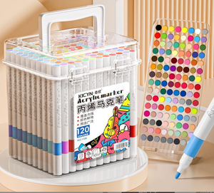 Pennarelli Acrilici Impermeabili Non Tossici per Bambini, Studenti e Asilo, Ideali per Graffiti e Pittura Fai-da-Te - Product Image 3
