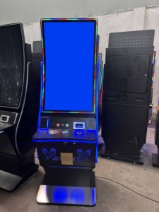 ตู้เกม QIQU Factory Metal Acrylic จอโค้ง 43 นิ้ว แบบ Nudge Skill Game Cabinet Fusion 3 Skill Maquina Arcade สำหรับผู้ประกอบการในสหรัฐอเมริกา - Product Image 2