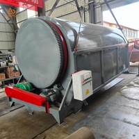 Secadora Rotatoria Industrial de Tambor de Acero Inoxidable de Alta Eficiencia con Engranaje para Secado de Granos, Aserrín, Lodos y Estiércol