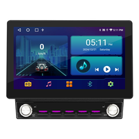 Lecteur multimédia de voiture universel à écran tactile IPS, CarPlay sans fil et Android Auto, GPS double 2 Din, autoradio Android 10 pouces
