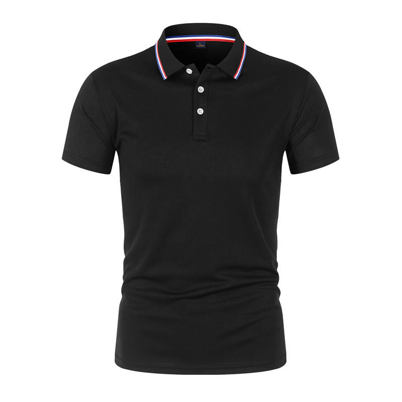 150GSM 150 GSM Cheap Polyester Custom logo Polo Shirt Plain Men's Golf  Working Polo Shirts Tshirt T-shirt for Men