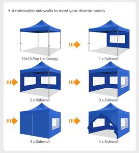 <span class=keywords><strong>Carpa</strong></span> Plegable Económica al por Mayor, <span class=keywords><strong>Carpa</strong></span> Resistente y Estable, <span class=keywords><strong>Carpa</strong></span> Portátil para Exteriores, Impermeable, <span class=keywords><strong>2x2</strong></span> - Product Image 5