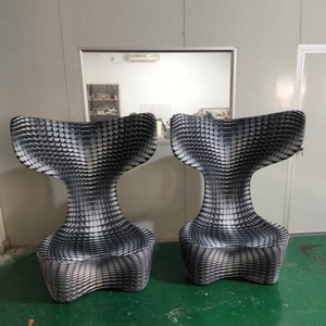 Sillón de Hotel con respaldo alto con ballena sirena cola de pez <span class=keywords><strong>Alien</strong></span> Art Modelado para sala de estar Comedor Bar al aire libre Uso de ocio - Product Image 3